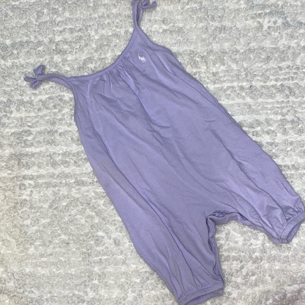 Ralph Lauren Purple Jumper Onesie 6 month